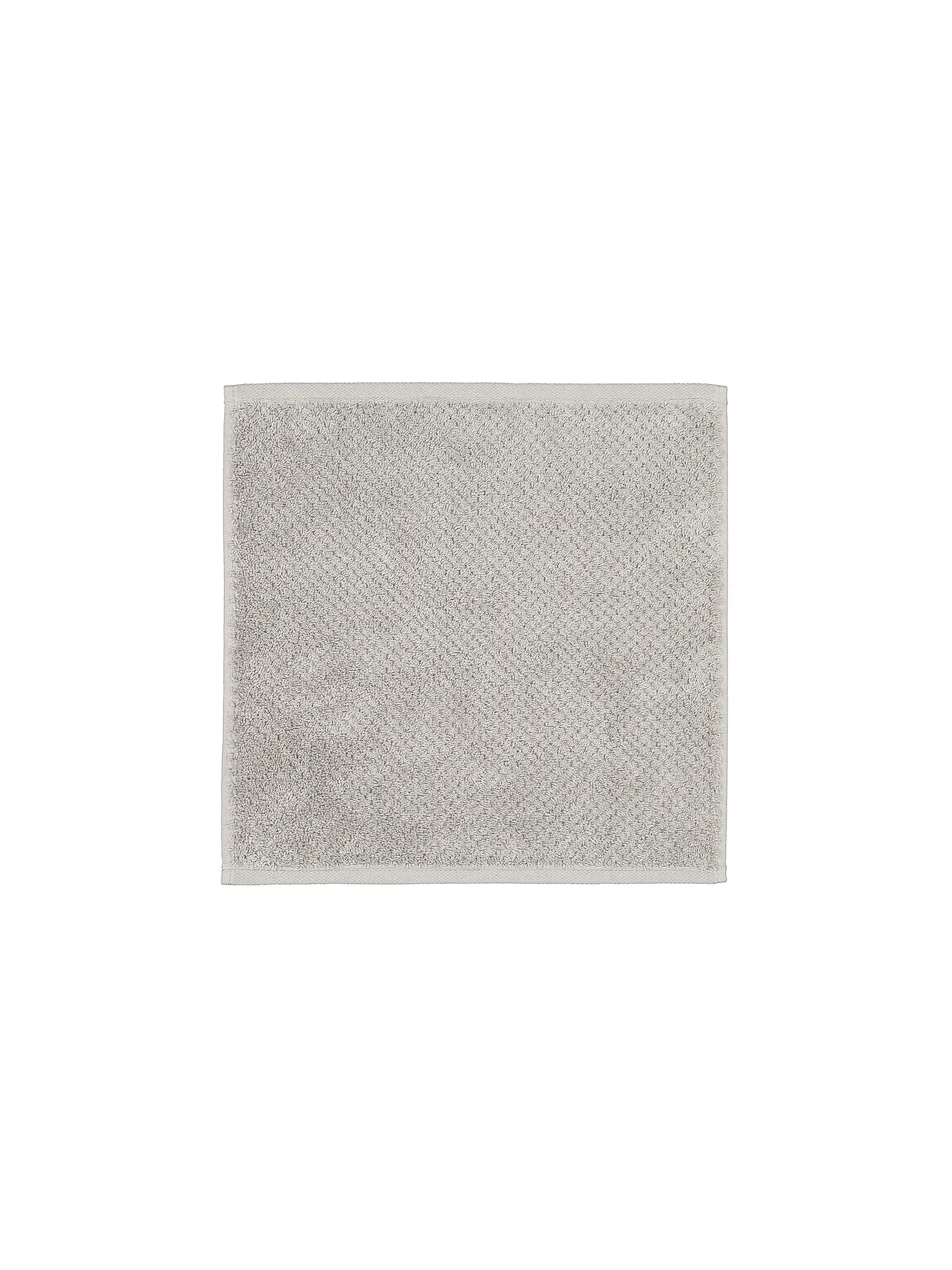 CAWÖ | Seiftuch Pure 30x30cm Zimt | hellgrau